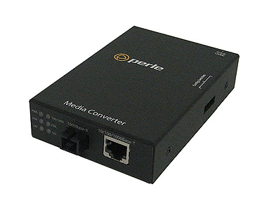 05050684 S-1110-S1SC10D - 10/100/1000 Gigabit Ethernet Stand-Alone Media and Rate Converter. 10/100/1000BASE-T (RJ-45) [100 m/32 by PERLE