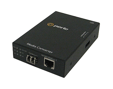 Perle 05050774 S-1110-S2LC120 - 10/100/1000 Gigabit Ethernet Stand-Alone Media and Rate Converter. 10/100/1000BASE-T (RJ-45) [10 by PERLE