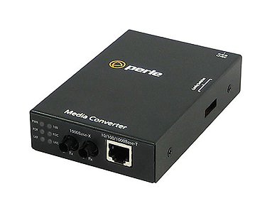 05050894 S-1110-S2ST160 - 10/100/1000 Gigabit Ethernet Stand-Alone Media and Rate Converter. 10/100/1000BASE-T (RJ-45) [100 m/32 by PERLE