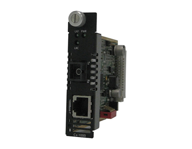 Perle 05051810 C-1000-S1SC20U - Gigabit Ethernet Media Converter Module. 1000BASE-T (RJ-45) [100 m/328 ft.] to 1000BASEBX 1310nm by PERLE
