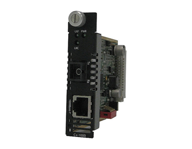 05051820 C-1000-S1SC20D - Gigabit Ethernet Media Converter Module. 1000BASE-T (RJ-45) [100 m/328 ft.] to 1000BASEBX 1490nm TX / by PERLE