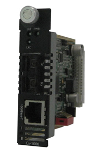 05052000 CM-1000-M2SC05 - Gigabit Ethernet Media Converter Managed Module. 1000BASE-T (RJ-45) [100 m/328 ft.] to 1000BASESX 850n by PERLE