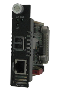 05052790 CM-1000-S2SC160 - Gigabit Ethernet Media Converter Managed Module. 1000BASE-T (RJ-45) [100 m/328 ft.] to 1000BASEZX 155 by PERLE