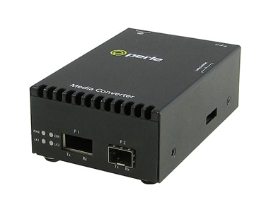 05060524 S-10G-XTSH - 10 Gigabit Ethernet Stand-Alone Media Converter with one XFP slot (empty) and one SFP+ slot ( empty ). Sup by PERLE