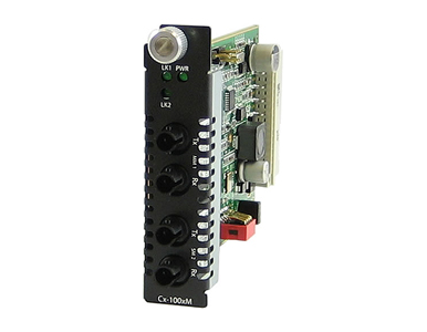 Perle 05061240 C-1000MM-S2ST10 - Gigabit Ethernet Fiber to Fiber Media Converter Module. 1000BASESX 850nm multimode (ST) [550 m/ by PERLE