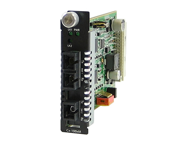 05061390 C-1000MM-S1SC40D - Gigabit Ethernet Fiber to Fiber Media Converter Module. 1000BASESX 850nm multimode (SC) [550 m/1804 by PERLE