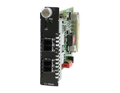Perle 05062260 CM-1000MM-S2LC40 - Gigabit Ethernet Fiber to Fiber Media Converter Managed Module. 1000BASESX 850nm multimode (LC by PERLE