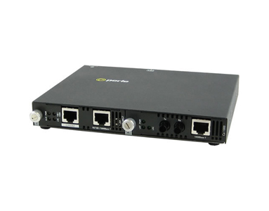 05070134 SMI-1000-S2ST120 - Gigabit Ethernet IP Managed Standalone media converter. 1000BASE-T (RJ-45) [100 m/328 ft.] to 1000BA by PERLE
