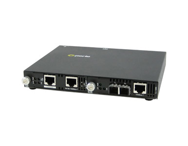 05070204 - SMI-1000-S2LC160 - Managed Gigabit Media Converter: 1000BASE-T (RJ-45) [100 m/328 ft.] to 1000BASE-ZX 1550 nm single by PERLE