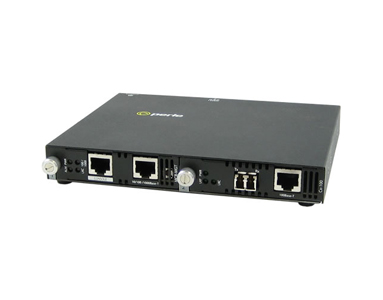 05070324 SMI-100-M2LC2 - Fast Ethernet IP Managed Standalone media converter. 100BASE-TX (RJ-45) [100 m/328 ft.] to 100BASE-FX 1 by PERLE