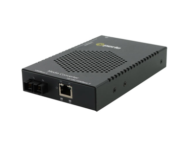 05079364 S-1110HP-SC05 - Gigabit Media and Rate Converter with Type 4 High-Power PoE PSE (up to 100W/port) by PERLE