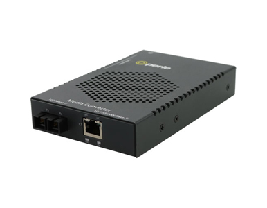 Perle 05079404 S-1110HP-SC10 - Gigabit Media and Rate Converter with Type 4 High-Power PoE PSE (up to 100W/port) by PERLE