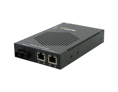 Perle 05079764 S-1110DHP-SC160 - Gigabit Media and Rate Converter with Type 4 High-Power PoE PSE (up to 100W/port) by PERLE