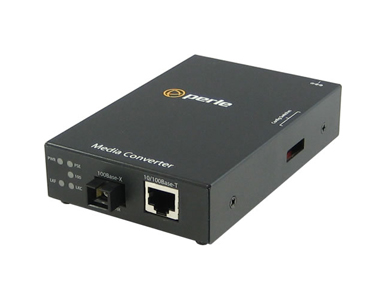 Perle 05084134 S-110P-S1SC40U - 10/100 Fast Ethernet Stand-Alone Media and Rate Converter with PoE Power Sourcing. 10/100Base- by PERLE