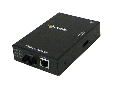 05090040 S-110-S2ST20-XT - 10/100 Fast Ethernet Stand-Alone Industrial Temperature Media Rate Converter. 10/100Base-TX (RJ-45) [ by PERLE