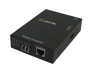 Perle 05090690 S-1110-M2LC05-XT - 10/100/1000 Gigabit Ethernet Stand-Alone Industrial Temperature Media Rate Converter. 10/100/1 by PERLE