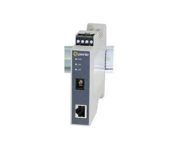 05091110 - SR-100-SC20D - Fast Ethernet Industrial Media Converter: 100Base-TX (RJ-45) [100 m/328 ft] to 100Base-BX 1550nm TX / by PERLE