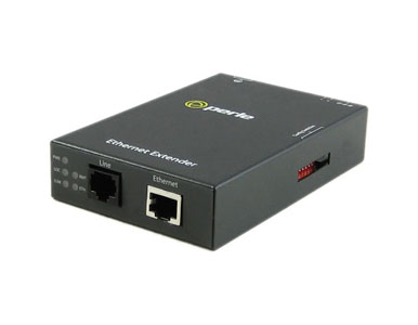 06003534 eX-1S1110-RJ - Gigabit Ethernet Stand-Alone Ethernet Extender - 1 port 10/100/1000Base-T (RJ-45) . RJ45 Interlink ( VDS by PERLE