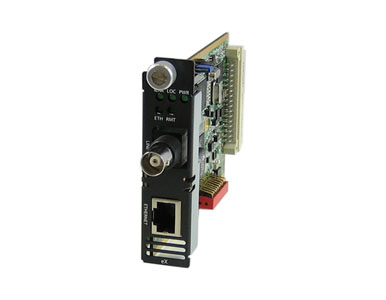 06003570 eX-1C110-BNC - Fast Ethernet Extender Module - 1 port 10/100Base-TX (RJ-45) . BNC ( Coax ) Interlink ( VDSL2 ) connecto by PERLE
