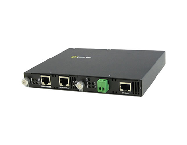 06004154 eX-1SM1110-TB - Gigabit Ethernet IP-Managed Stand-Alone Ethernet Extender - 1 port 10/100/1000Base-T (RJ-45) . 2-pin Te by PERLE