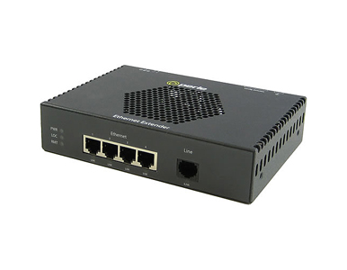Perle 06004464 eXP-4S110L-RJ -*Discontinued* - Fast Ethernet Stand-Alone PoE Ethernet Extender - 4 port 10/100Base-TX (RJ-45) . by PERLE