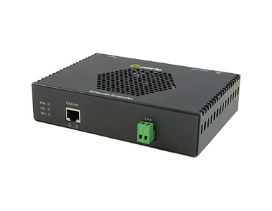 06005174 eXP-1S1110PE-TB - Gigabit Ethernet Stand-Alone PoE+ Ethernet Extender - 1 port 10/100/1000Base-T (RJ-45) . Terminal Blo by PERLE