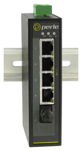 07009800 IDS-105F-M1ST2U - Industrial Ethernet Switch -  4 x 10/100Base-TX RJ-45 ports and 1 x 100Base-BX, 1310nm TX / 1550nm RX by PERLE