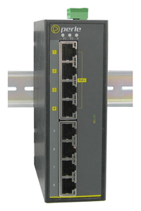 07009980 IDS-108FPP-DS1ST20U - Industrial Ethernet Switch with Power Over Ethernet -  8 x 10/100Base-TX RJ45 ports, 4 of which s by PERLE
