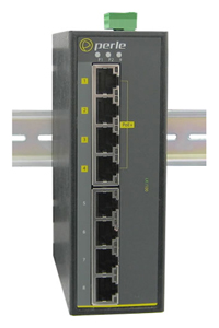 Perle 07009980 IDS-108FPP-DS1ST20U - *Discontinued* - Industrial Ethernet Switch with Power Over Ethernet -  8 x 10/100Base-TX R by PERLE