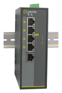 07011670 IDS-105GPP - Industrial Ethernet Switch with Power Over Ethernet -  5 x 10/100/1000Base-T RJ-45 ports, 4 of which are P by PERLE