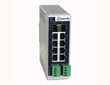 07017280 - IDS-710HP-XT: Industrial Managed Ethernet Switch - 10 ports: 8 x 10/100/1000Base-T RJ-45 ports and 2 x SFP Slots supp by PERLE