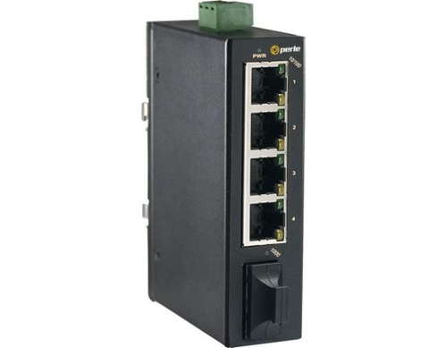07017410 IDS-104FE - M2SC2 Industrial Switch with 5-ports: 4 x 10/100Mbps RJ45 ports and 1 x 100Base-FX by PERLE