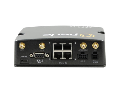 08000514 IRG7440 5G Router: 5G NR & CAT20 LTE (4.5Gbps/660Mbps), MIMO & GPS/GNSS, 4 x 10/100/1000 RJ45 Ethernet, USB-C Port by PERLE