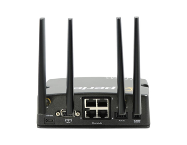 08000524 IRG7440 5G Router: 5G NR & CAT20 LTE (4.5Gbps/660Mbps), MIMO & GPS/GNSS, 4 x 10/100/1000 RJ45 Ethernet, USB-C Port by PERLE