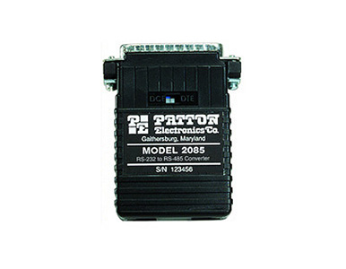 Patton 2084F - RS-232 to RS-485 interface converter (DB25F; terminal block); 2-wire by PATTON
