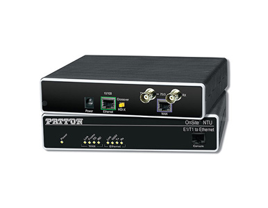 2701A/I/EUI - T1/E1 to Ethernet NTU, RJ45/BNC WAN Interface, External 100-240VAC power supply by PATTON