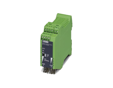27083268 - PSI-MOS-RS485W2/FO 850 T - RS485 2-wire to fiber converter. Terminal block serial to 2x duplex fiber  multimode 850nm by PERLE