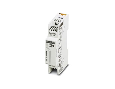 28685388 STEP-PS/1AC/12DC/1 Power Supply - STEP power supply for DIN rail mounting, input - 1-phase, output - 12 V DC/1 A by PERLE