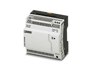 28686808 STEP-PS/1AC/48DC/2 Power Supply - STEP power supply for DIN rail mounting, input - 1-phase, output - 48 V DC/2 A by PERLE
