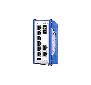 942141128 SPIDER-PL-20-08T1M29999TX9HHHH - 1 x 100BASE-FX, Unmanaged Industrial Ethernet Rail Switch, MM cable, SC sockets; -40 by HIRSCHMANN