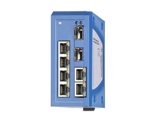 942335015 Spider III SSR40-6TX/2SFP - Standard Series Industrial Unmanaged Ethernet Switch, 6 x 10/100/1000-BaseTX by HIRSCHMANN