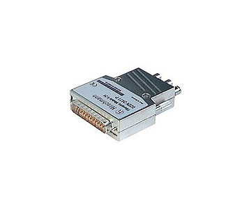 943340021 OZDV 2471 P - 1 electrical and 1 optical portA,POF 0-100mA, HCS 0-2100m interface converter electrical/optical for V.2 by HIRSCHMANN