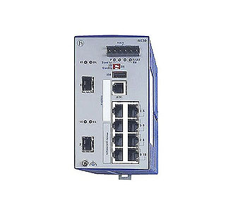 Hirschmann 943434069 RS22-0800M2M2SPAEHF - 8 ports 10/100Base-TX Industrial Managed PoE Ethernet Swtich: 6 x 10/100Base-TX, RJ45 by HIRSCHMANN