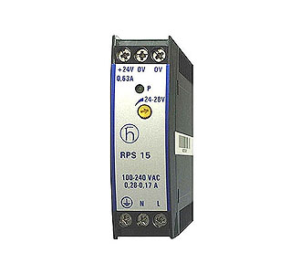 Hirschmann 943662015 RPS 15 - 24VDC/0.63A DIN-Rail Power Supply by HIRSCHMANN