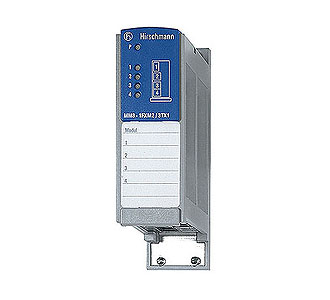 Hirschmann 943839101 MM3-1FXM2/3TX1 - *Discontinued* - 1 x 100BASE-FX, multi-mode Fiber, SC and 3 x 10/100BASE-TX, RJ45 MICE Med by HIRSCHMANN