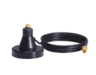 A-CRF-SMSF-R3-100 - Cellular magnetic-base SMA connector with 1-meter RF cable by MOXA