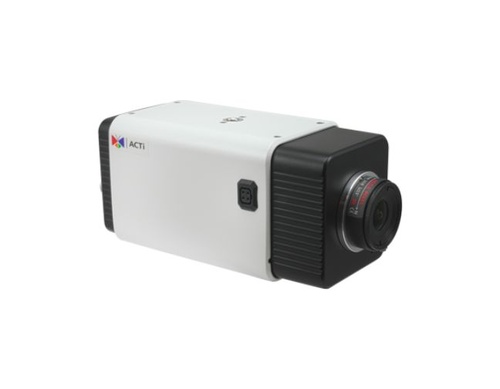 A29 - 2MP Face, People and Car Detection Box with D/N, Extreme WDR, ELLS, Fixed Lens by ACTi