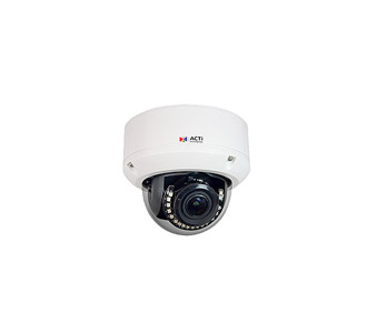 A85 - 2MP Video Analytics Outdoor Zoom Dome with D/N, Adaptive IR, Extreme WDR, ELLS, 4.3x Zoom lens,  f2.8-12mm/F1.4-2.8 by ACTi