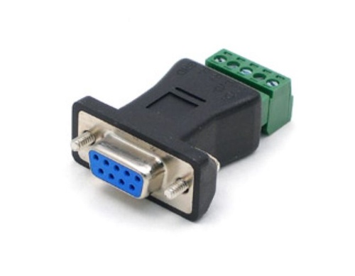 Antaira AD-DB9F-TB5P35 - DB9 Female to 5-pin 3.5mm Terminal Block RS422/485 Adapter for MSC- series by ANTAIRA