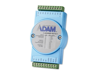Advantech ADAM-4018+-BE - 'Discontinued' - 8-CHANNEL THERMOCOUPLE INPUT MODULE (MODBUS) by Advantech